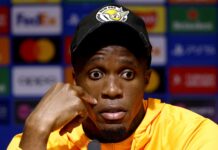 Wilfried Zaha is open to returning to Crystal Palace